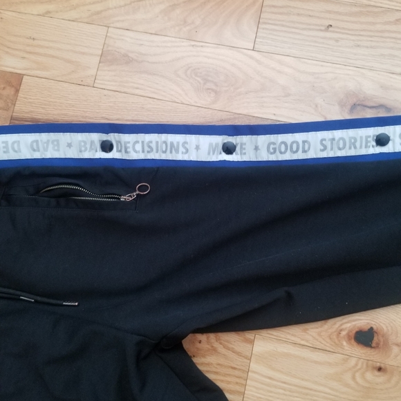 ZARA TEAR AWAY TRACK PANTS SIZE SMALL - Picture 2 of 3